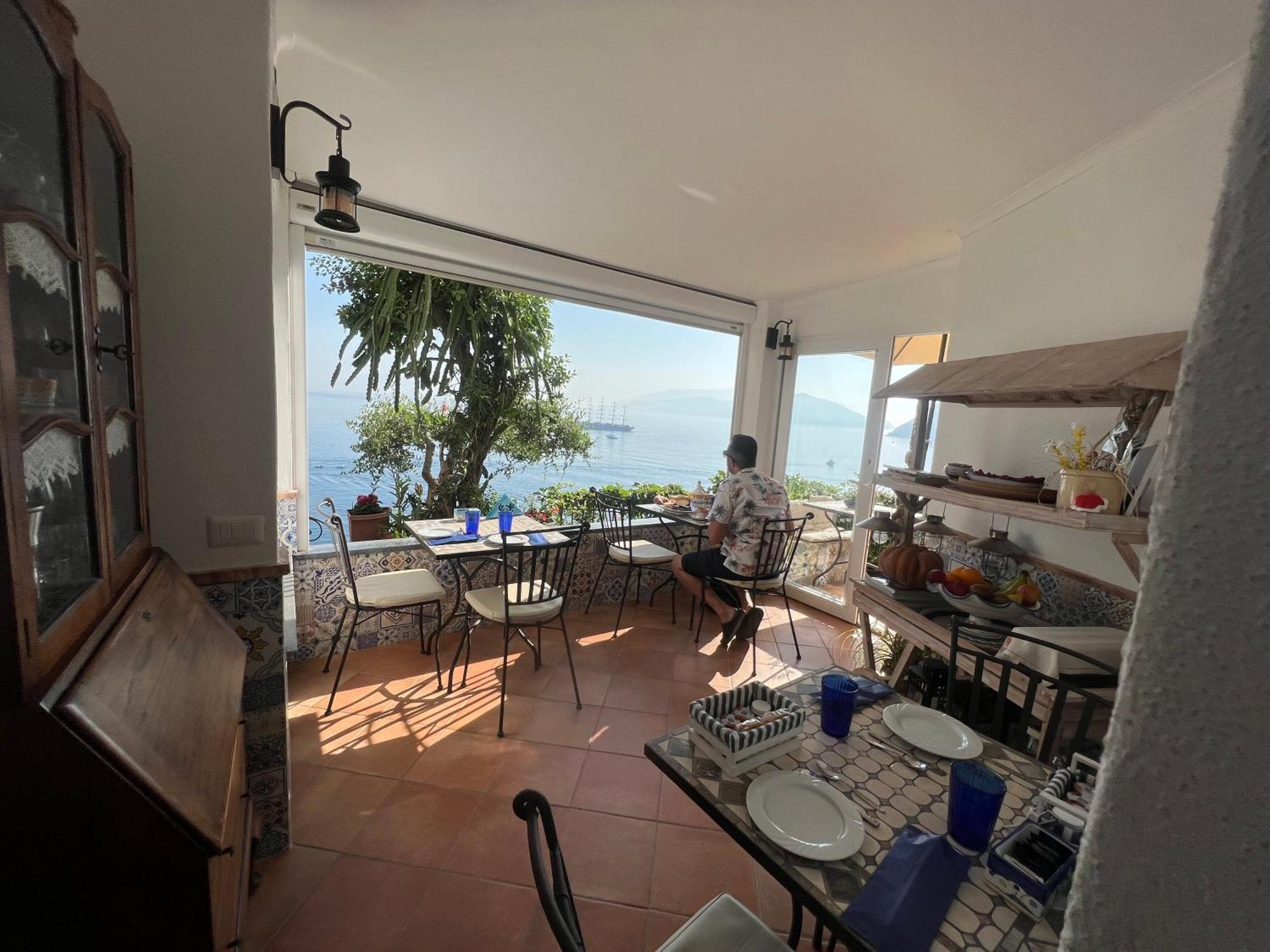 La Terrazza Sul Mare Acomodação com café da manhã Capri Exterior foto