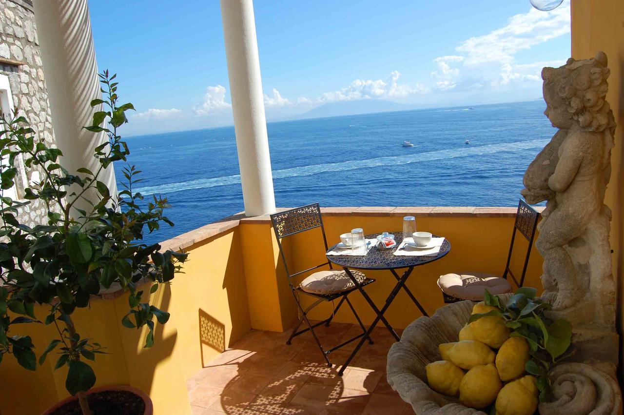 La Terrazza Sul Mare Acomodação com café da manhã Capri Exterior foto